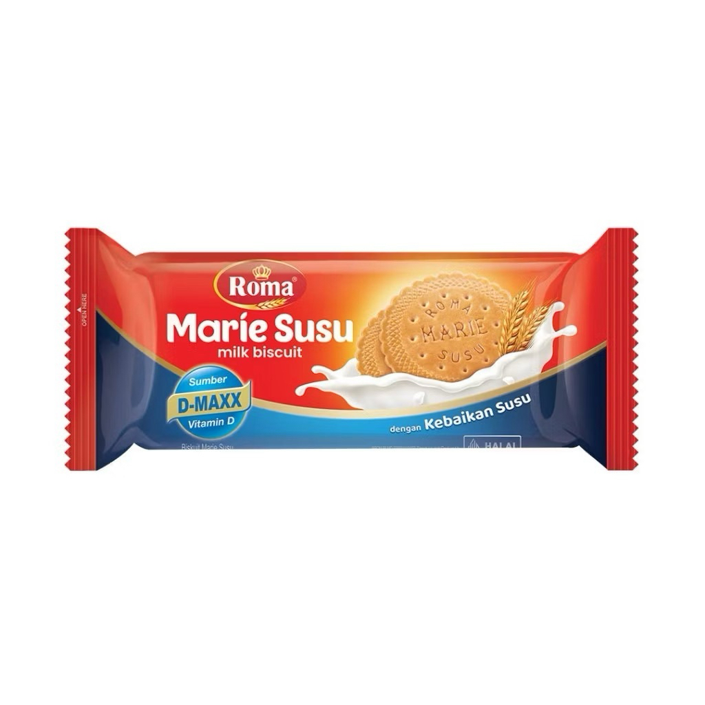 BISKUIT ROMA MARIE SUSU 115gr / BISKUIT SUSU