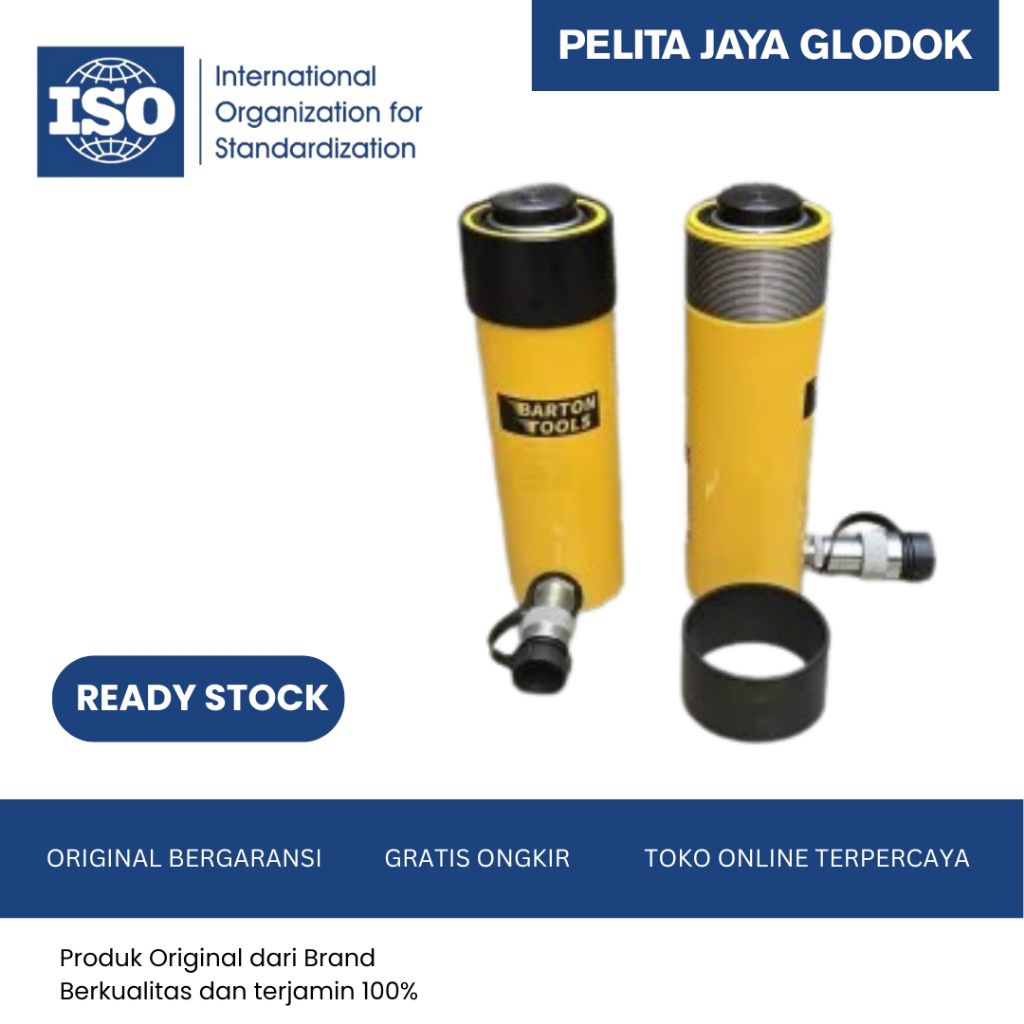 Hydraulic Cylinder 30 Ton 209mm RC-308 BARTON Hidrolik Jack 30T Silinder