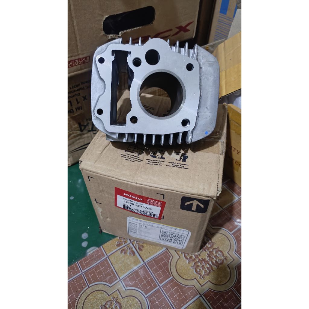 Blok Supra x 125 PGM Fi lama Original AHM