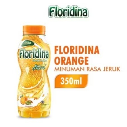 

Floridina minuman rasa jeruk dengan bulir utuh 350ml