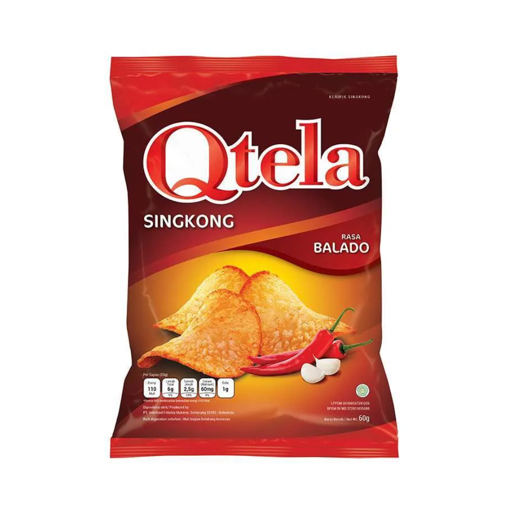 

Qtela Singkong Balado 60gr