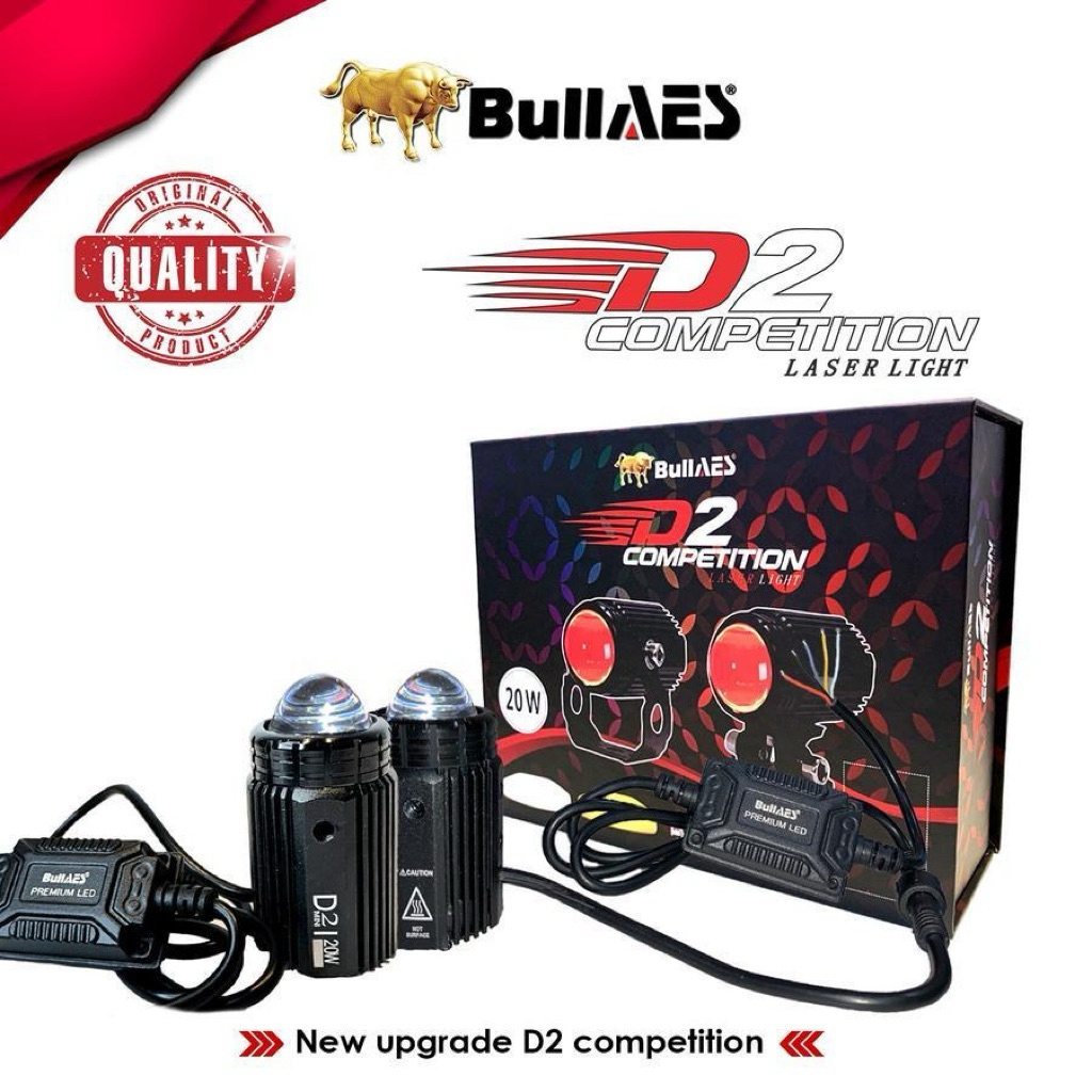 lampu tembak d2 laser / lampu tembak d2 competition / lampu tembak bullaes / lampu d2prolase