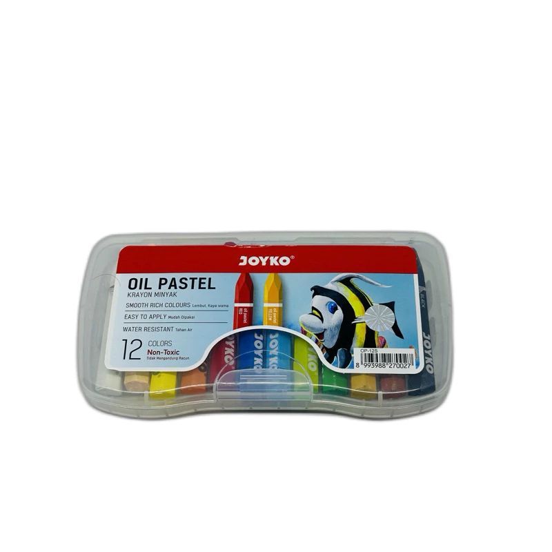 

Crayon/Krayon Minyak/Oil Pastel Joyko Isi 12 Warna
