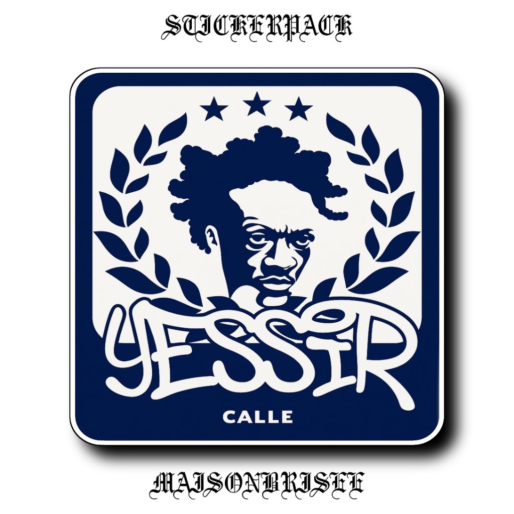 

STICKER CALLE DE LARACHE [YESSIR] - STICKER KALCER - STICKER HP - STICKER LAPTOP - STICKER HELM - STICKER THUMBLER (COD)