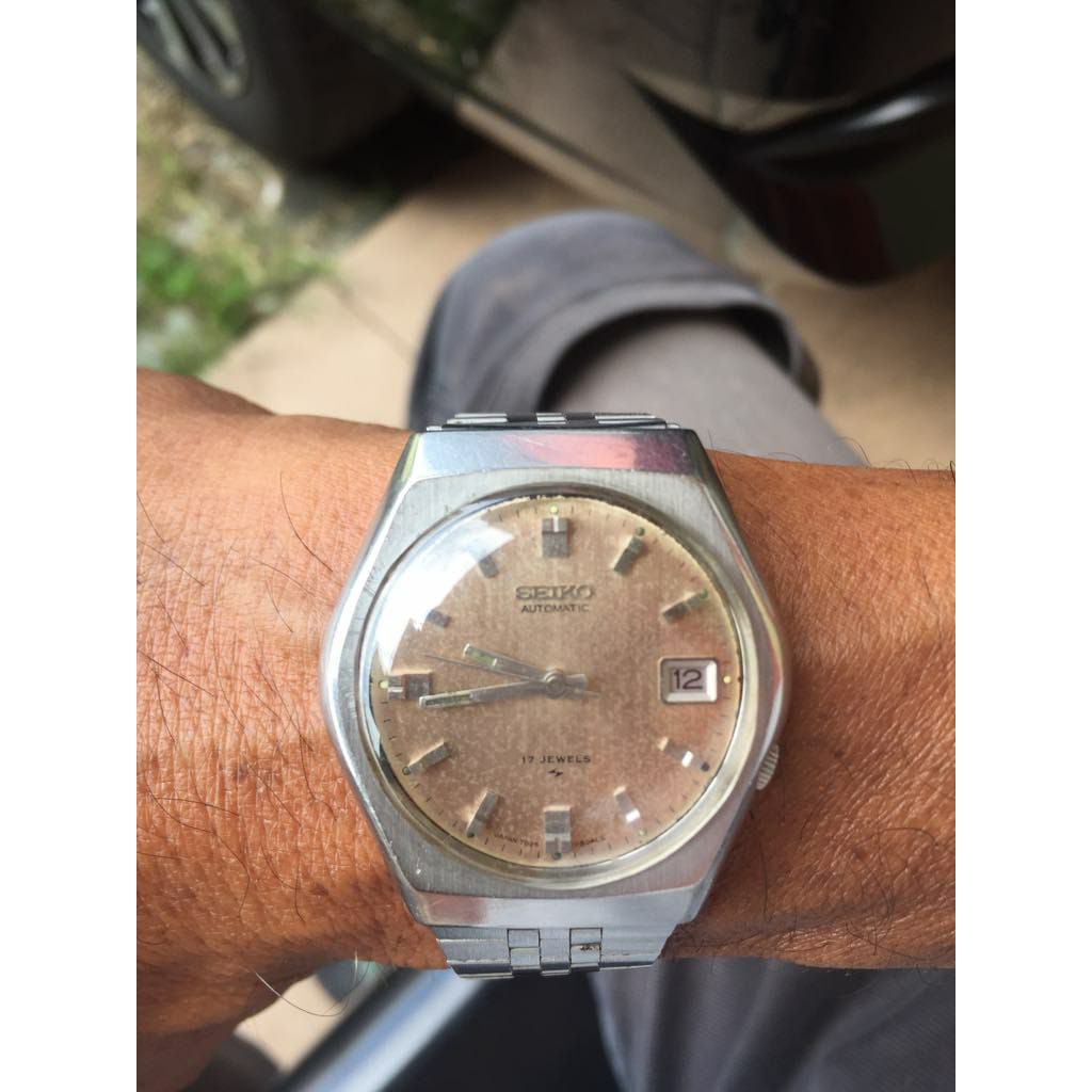 Jam Tangan Seiko Vintage Cal 7025 Est 1978 Original
