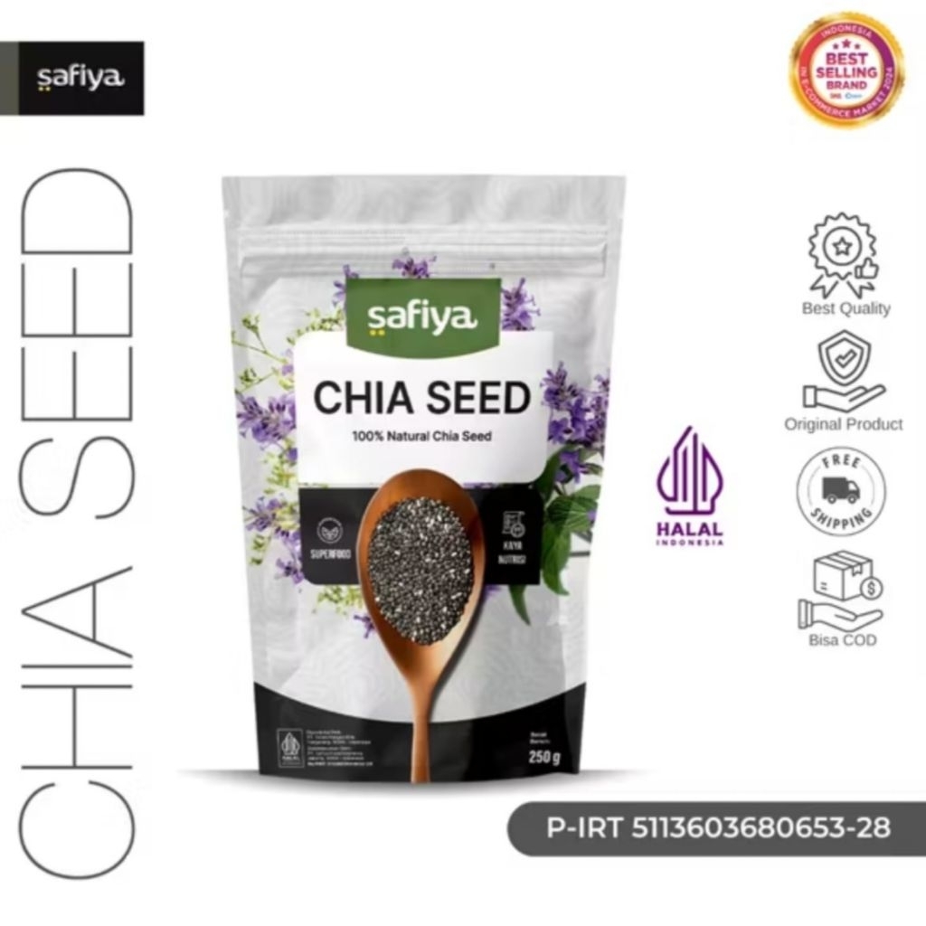 

Safiya Chiaseed Organik 250 Gram ChiaSeed Premium