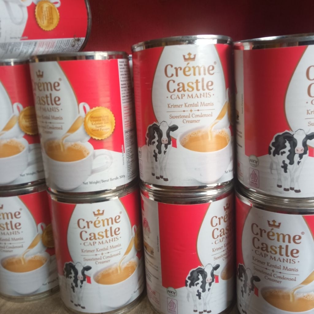 

Susu Creme Castle Susu krimer kaleng
