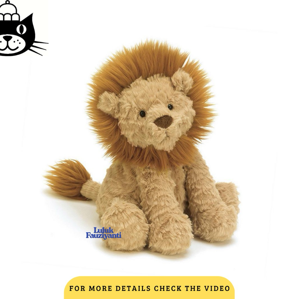 Jellycat Fuddlewuddle Lion MEDIUM (NEW)