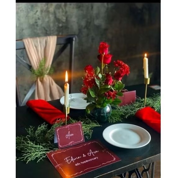 

Paper Place Mat & Standing Paper Custom (harga untuk 2 org)