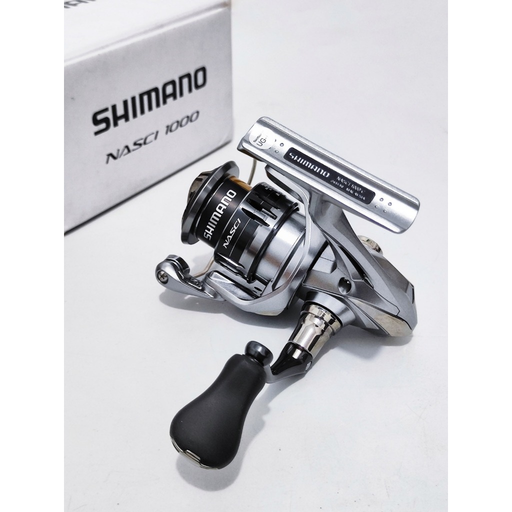 REEL SPINNING SHIMANO NASCI 2021 Power Handle 500 1000 4000