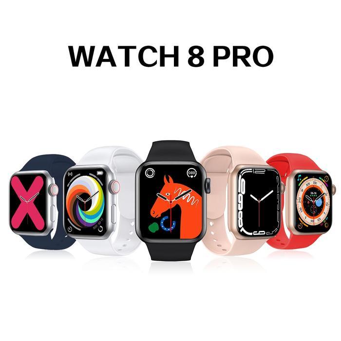 Smartwatch i8 Pro Max Series 8 Layar Penuh Layar HD Tahan Air