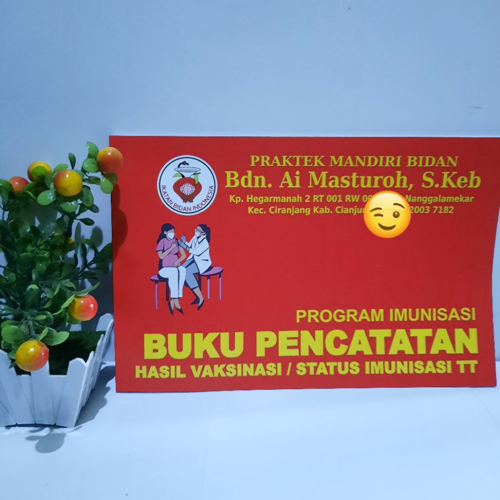 

Buku Pencatatan Imun TT