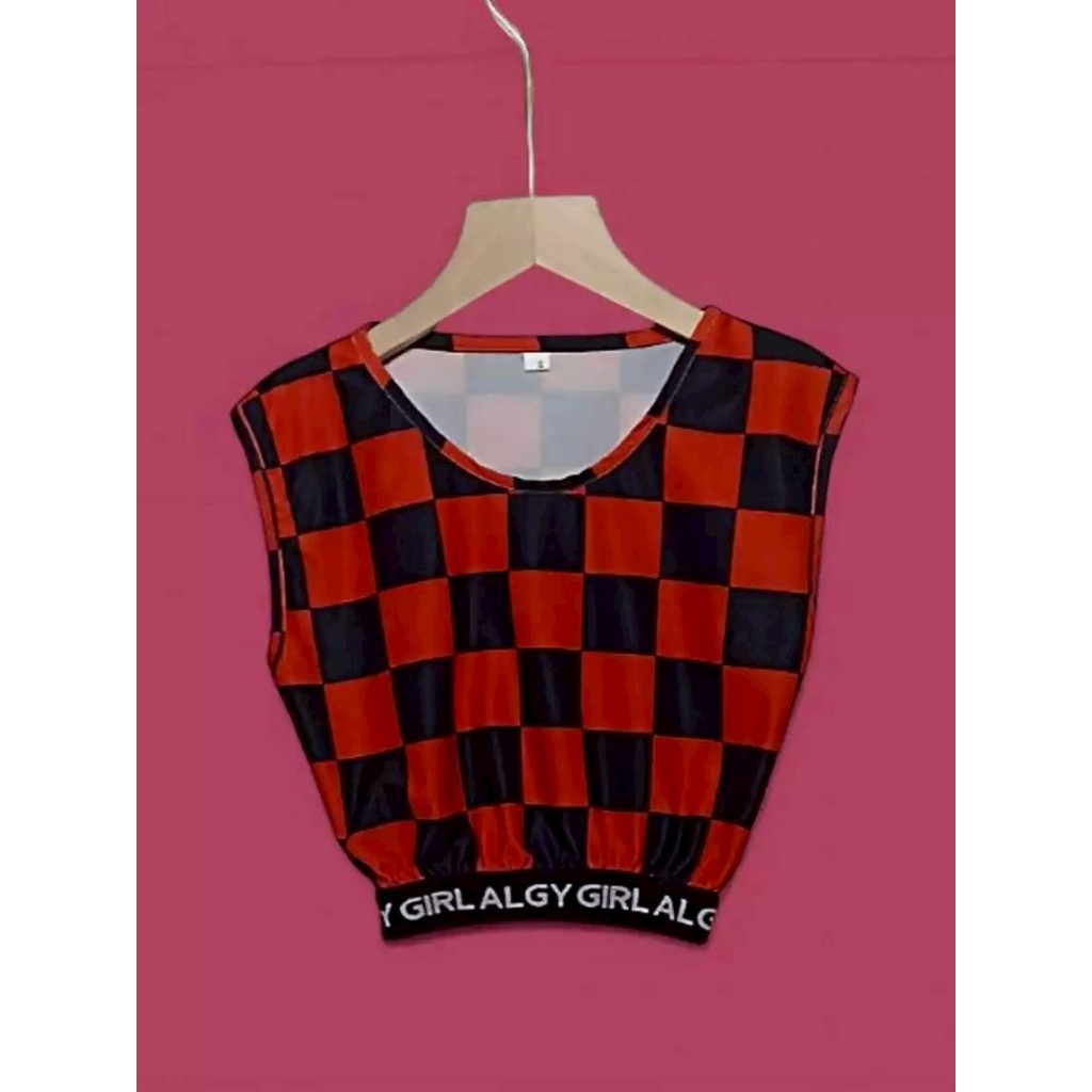 JENNIE ATASAN CROP TOP FASHION STYLE KOREA PEREMPUAN USIA 4-14 TAHUN / CROP TOP ANAK PEREMPUAN DANCE