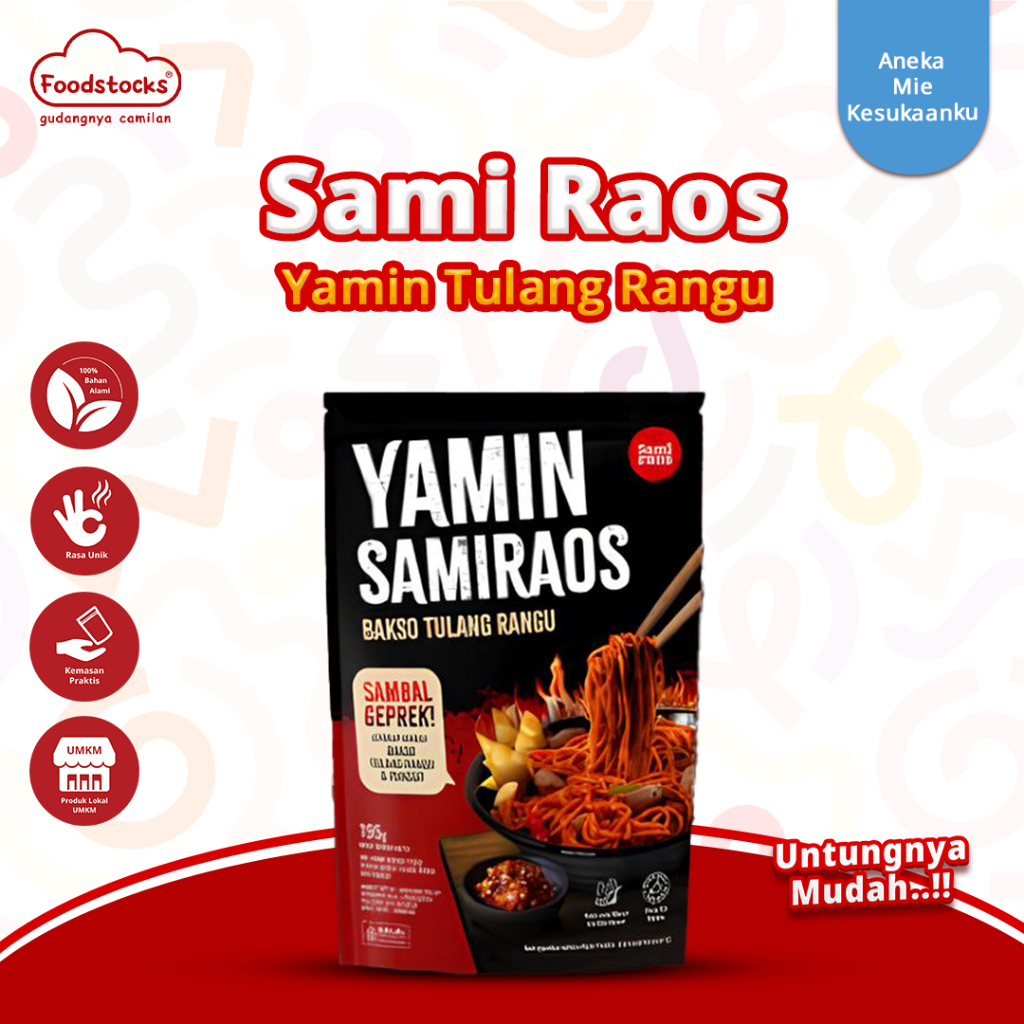 

Sami Raos - Yamin Baso Tulang Rangu Pedas Gurih