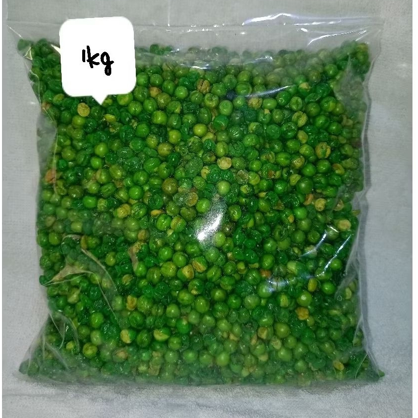 

Camilan kacang polong hijau 1kg tanpa tepung enak asin gurih renyah viral
