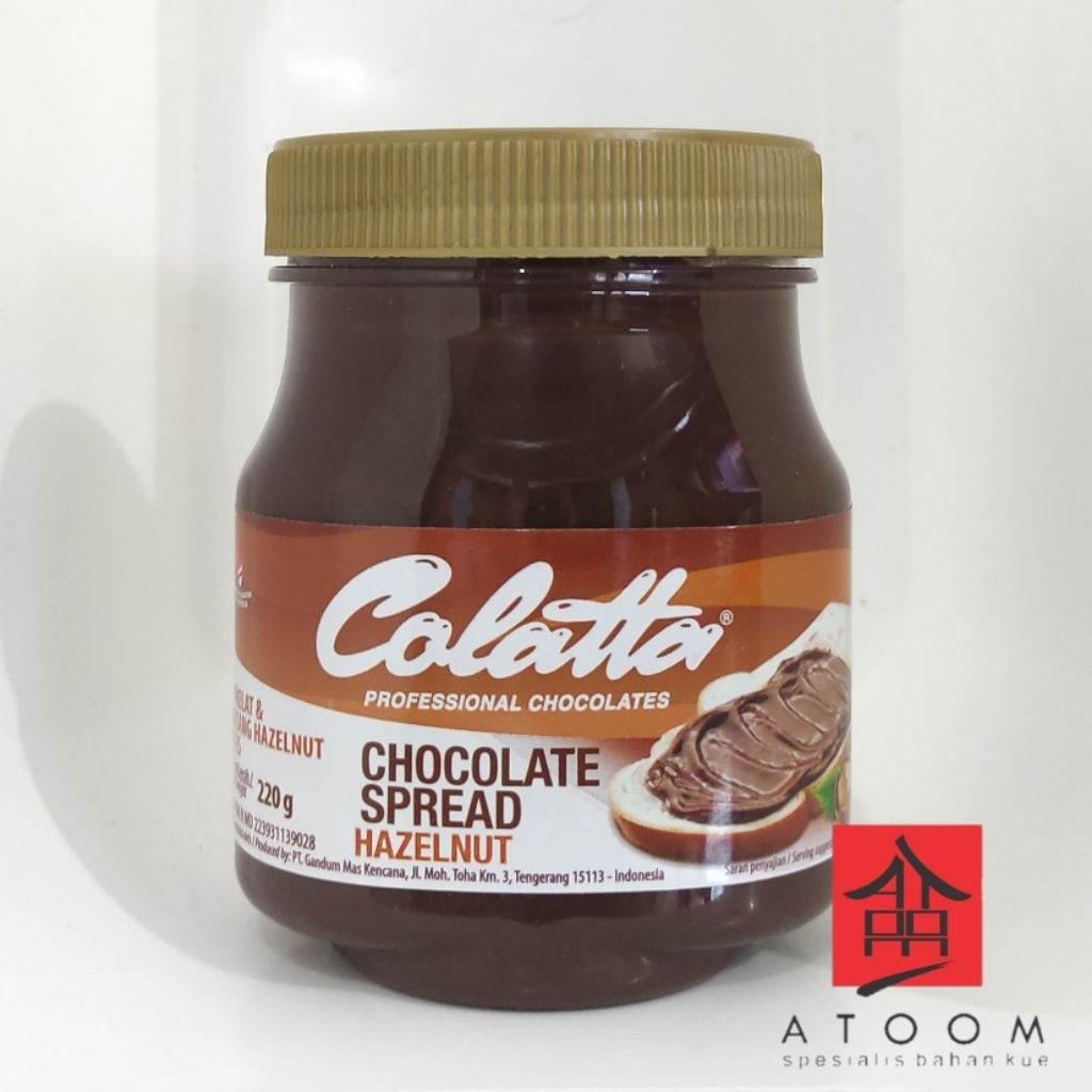 

colatta chocolate spread hazelnut 220g