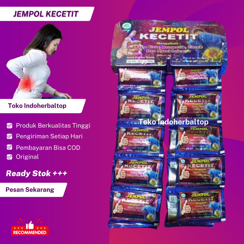 

Kapsul Jempol Kecetit Ori 100% Asli