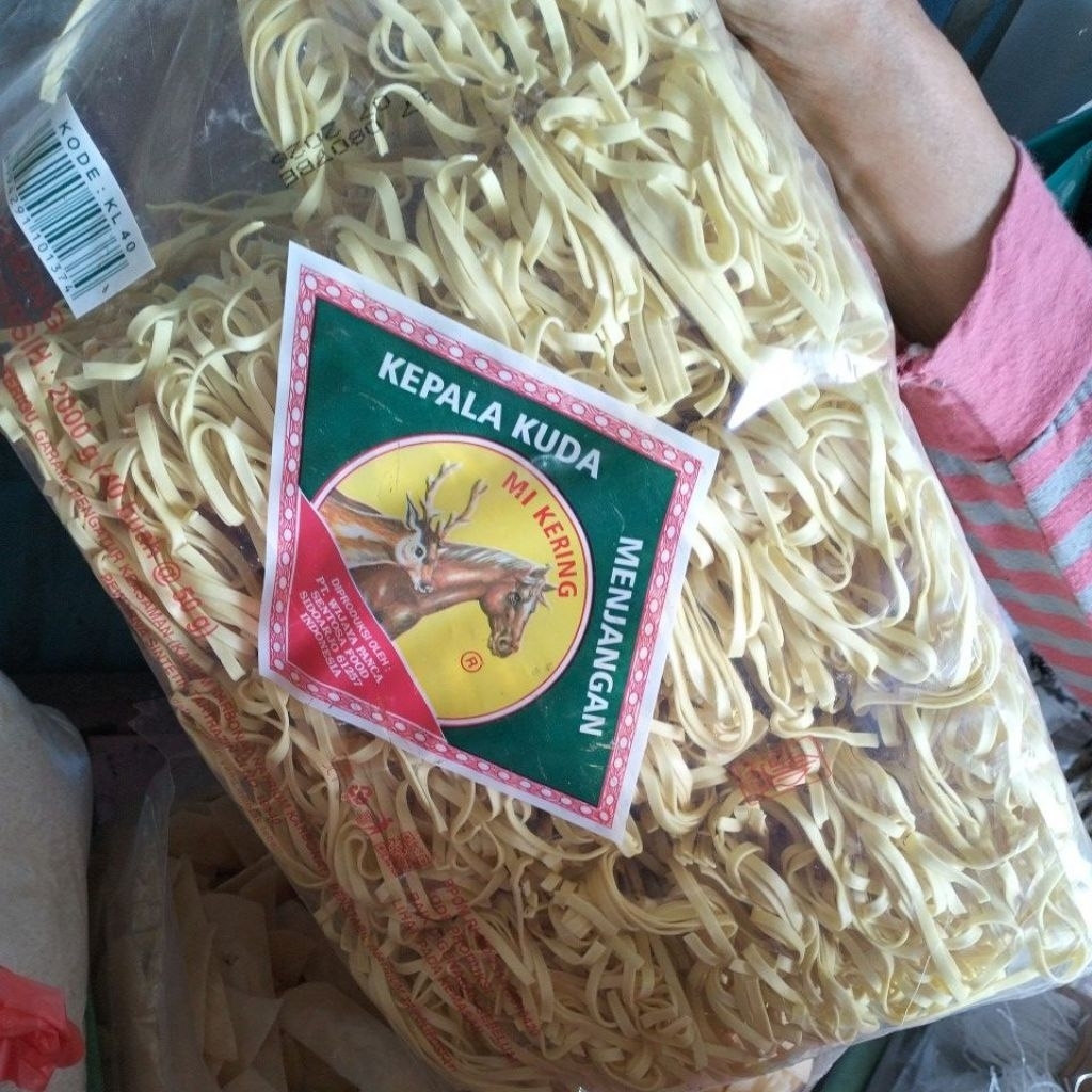 

Mie kering Menjangan / mi pangsit