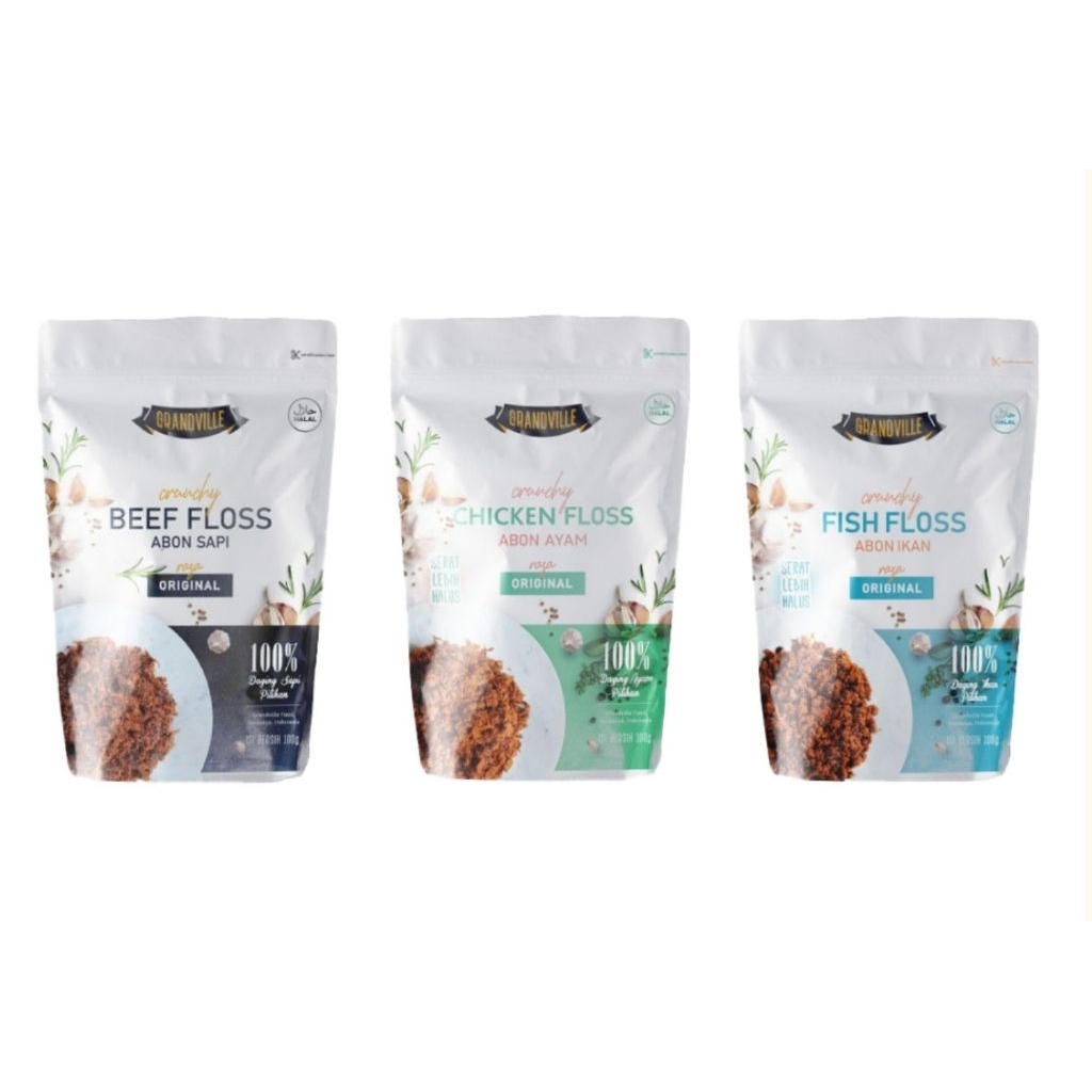 

Grandville Crunchy Beef/Chicken/Fish Floss 100 gr