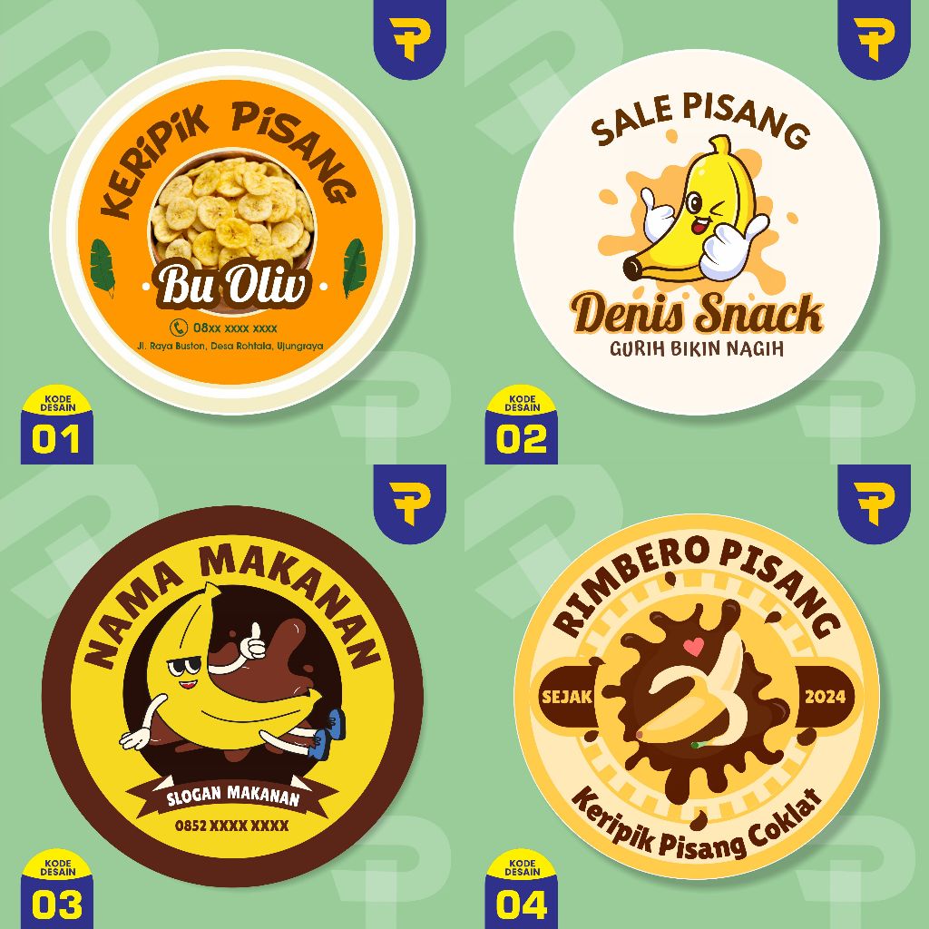 

stiker pisang stiker sale pisang stiker kripik pisang