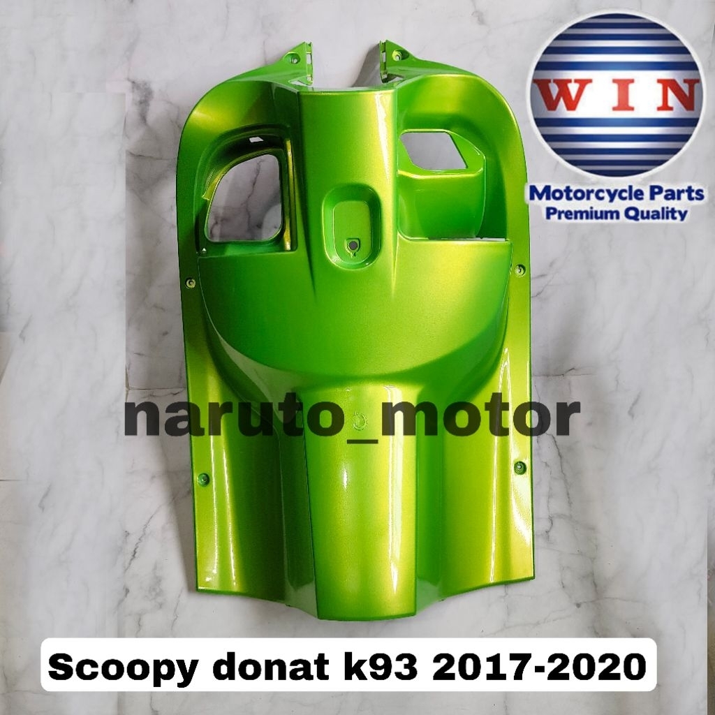 WIN - COVER DASHBOARD DASBOR KONTAK SCOOPY DONAT K93 WARNA HIJAU 2017-2020 BAGIAN BESAR KUALITAS ORI