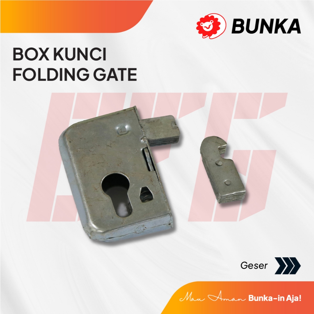 Box Kunci Folding Gate Bunka