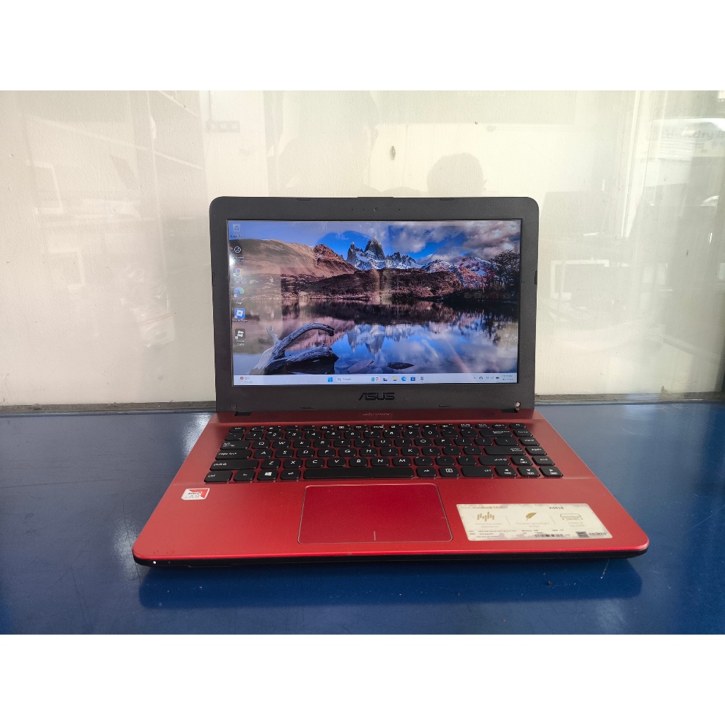 LAPTOP SECOND/BEKAS SIAP PAKAI ASUS X441BA AMD A9 9425 RAM 8GB SSD 128GB+HDD 500GB