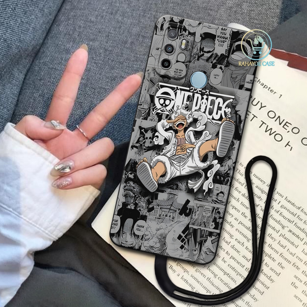 RAHAYOE - Softcase Oppo A53/A33/A53S Terbaru Free Tali Hp Case Oppo A53/A33/A53S Fashion Case Anime 