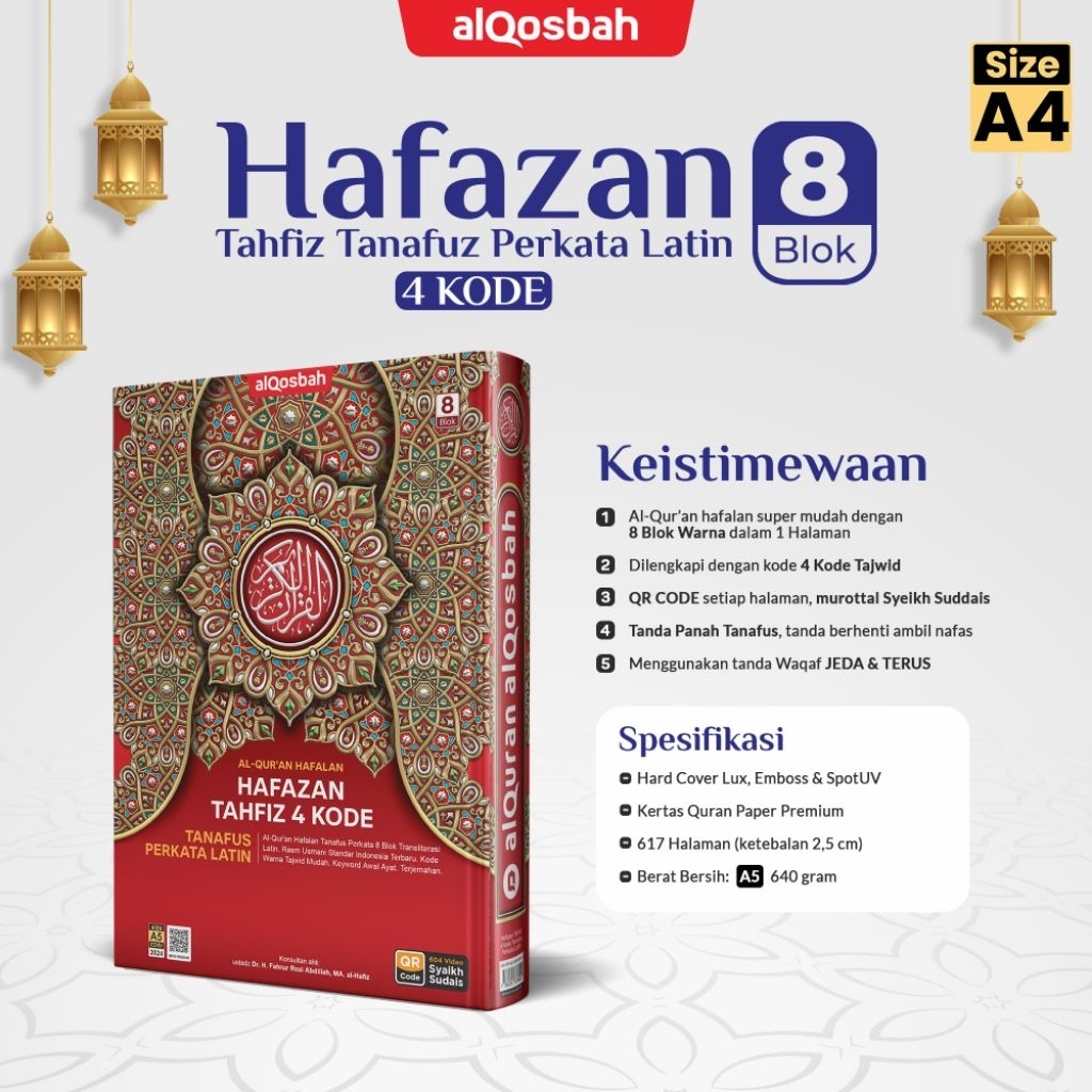 Alquran Hafazan Perkata Latin Qr Code Alqosbah