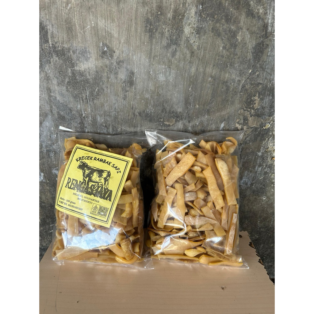 

Rambak stik lebar Kulit Sapi Asli – Gurih & Renyah Rengas Jaya