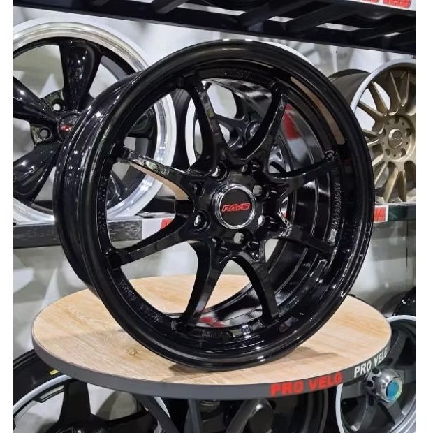 Velg Mobil Ring 15 PCD 4×100/114.3 Rep. VolkRays CE28 Racing Wheel Brave 811