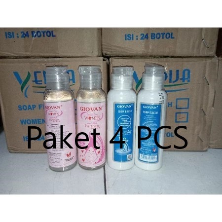 (PAKET 4 PCS) GIOVAN SABUN BAYI ORIGINAL 90ML / Sabun Mandi Anak