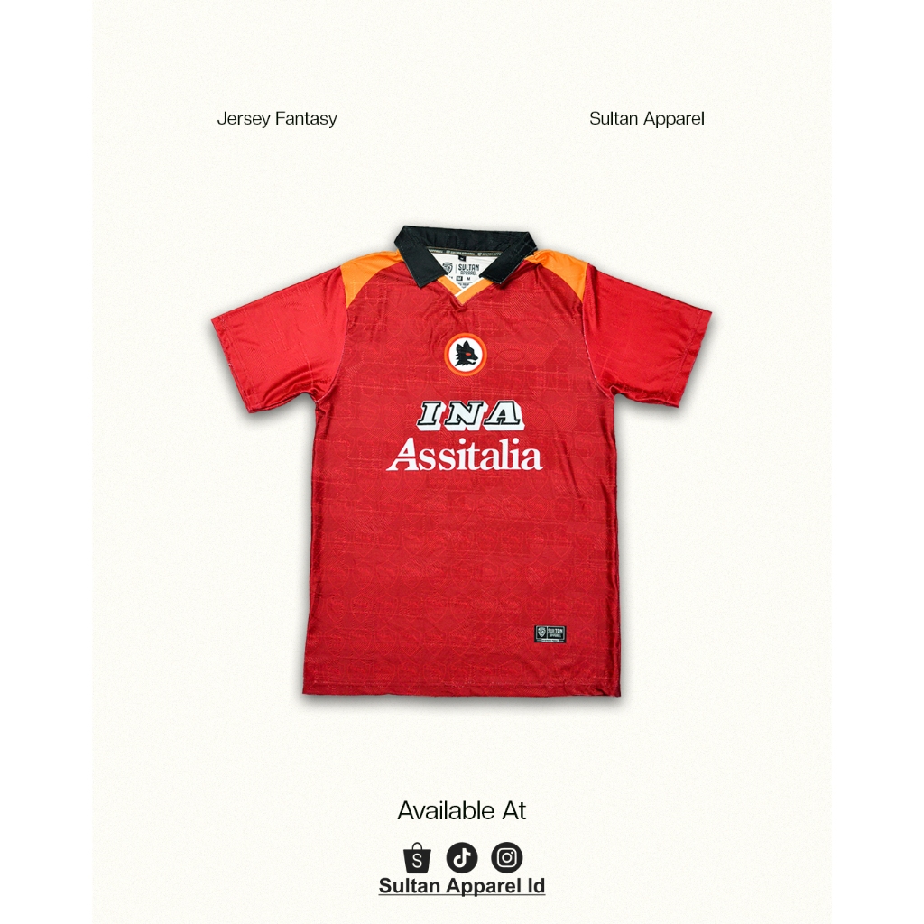 JERSEY CUSTOM AS ROMA PRINCE OF ROME - FRANCESCO TOTTI