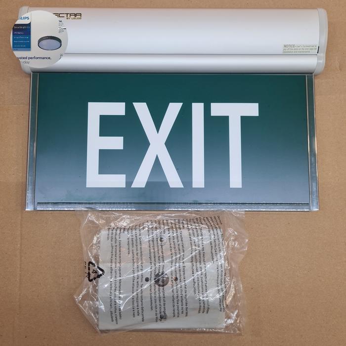Lampu Exit Emergency Spectra/lampu exit spectra / spectra lampu exit