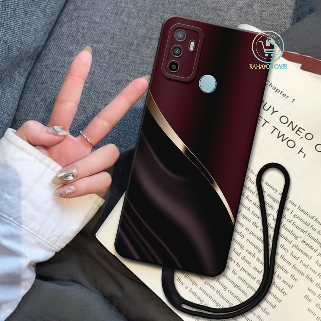 RAHAYOE - Softcase Oppo A53/A33/A53S Terbaru Free Tali Hp Case Oppo A53/A33/A53S Fashion Case Anime 