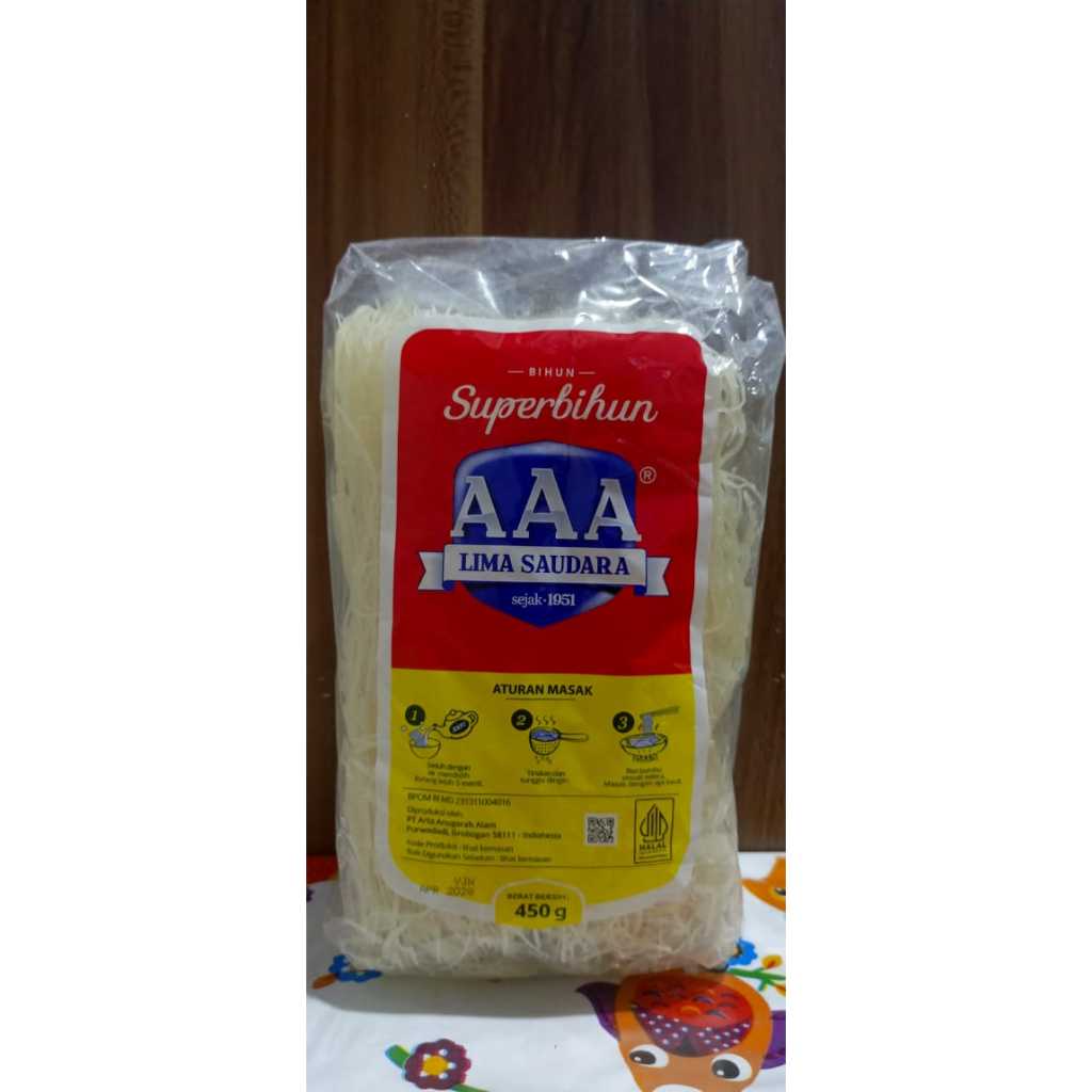 

Superbihun AAA Lima Saudara 450gr