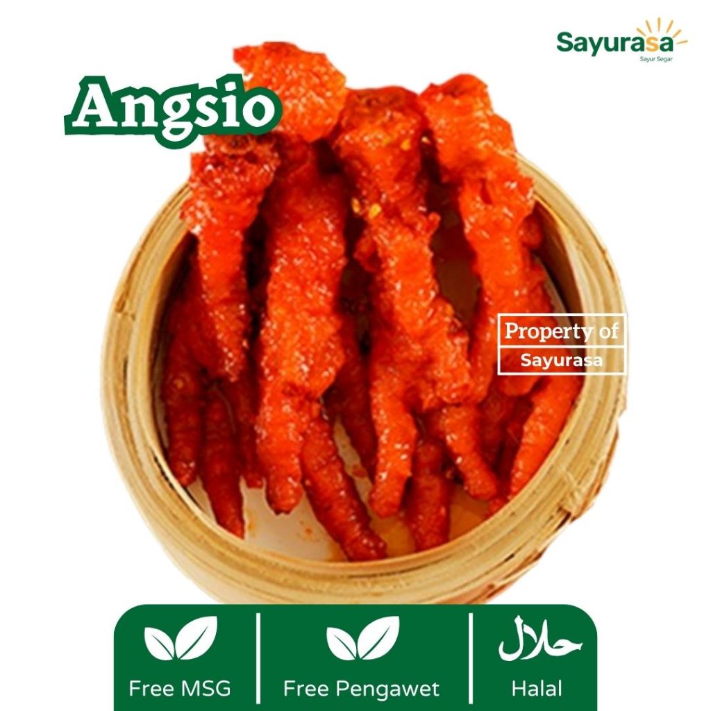 

ANGSIO CEKER HOMEMADE (Halal, Tanpa MSG & Pengawet)