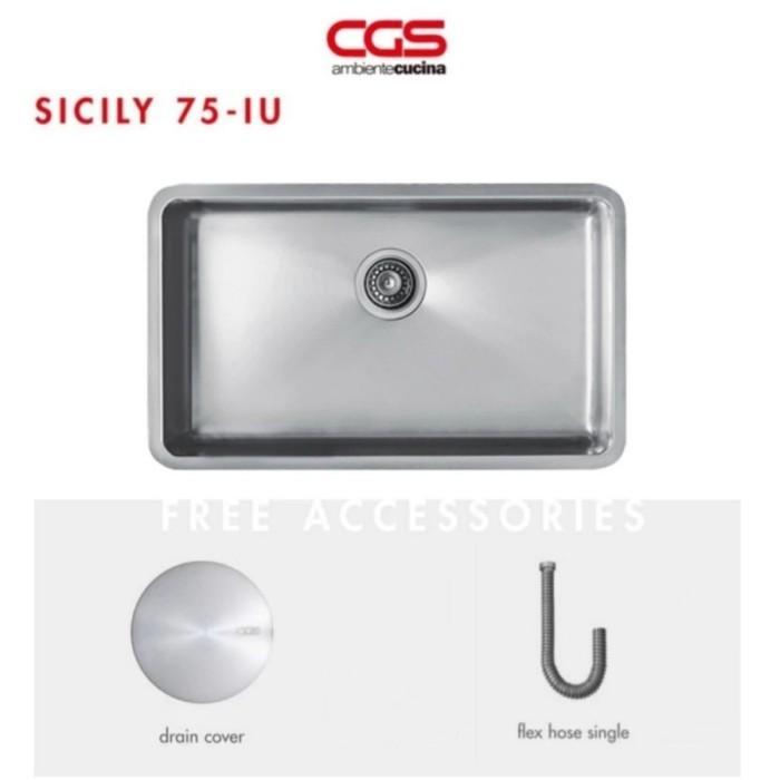CGS KITCHEN SINK CGS SICILY 75-IU