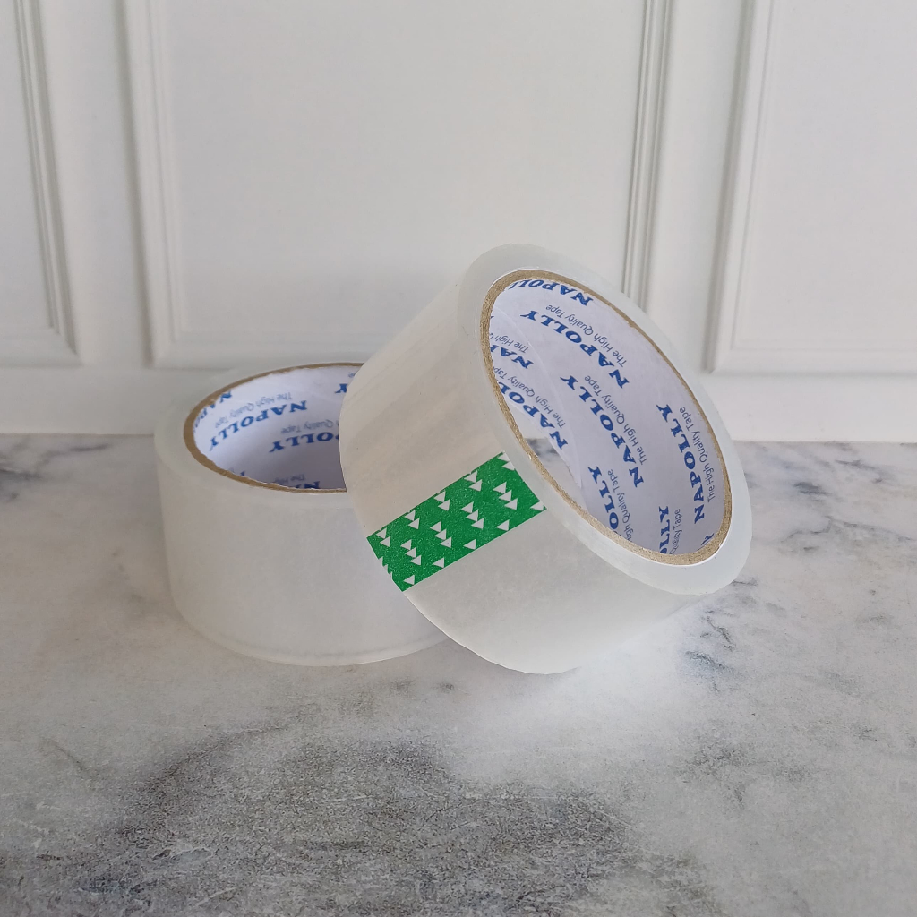 

Lakban Bening | Isolasi | Selotip | Tape 72 yard 45mm