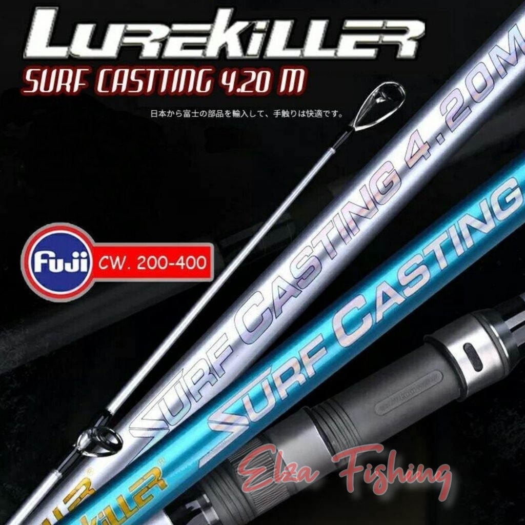 Japan Lurekiller Surfcasting 4.20 M ll CW. 200-400 Gr