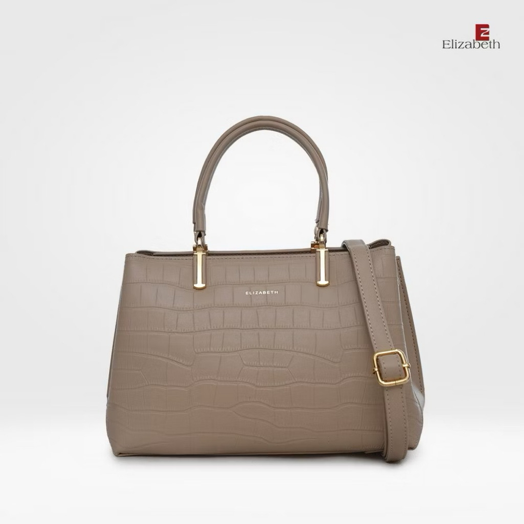 Tas Elizabeth Mariela Handbag Cream