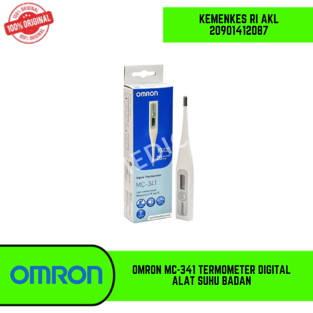 Omron MC-341 Termometer Digital Alat Suhu Badan