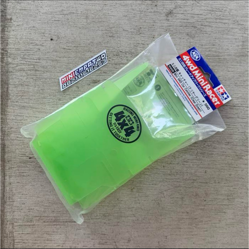 Tamiya 95605 Mini 4wd car catcher clear green