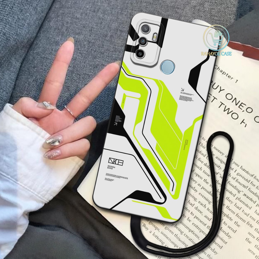 RAHAYOE - Softcase Oppo A53/A33/A53S Terbaru Free Tali Hp Case Oppo A53/A33/A53S Fashion Case Anime 