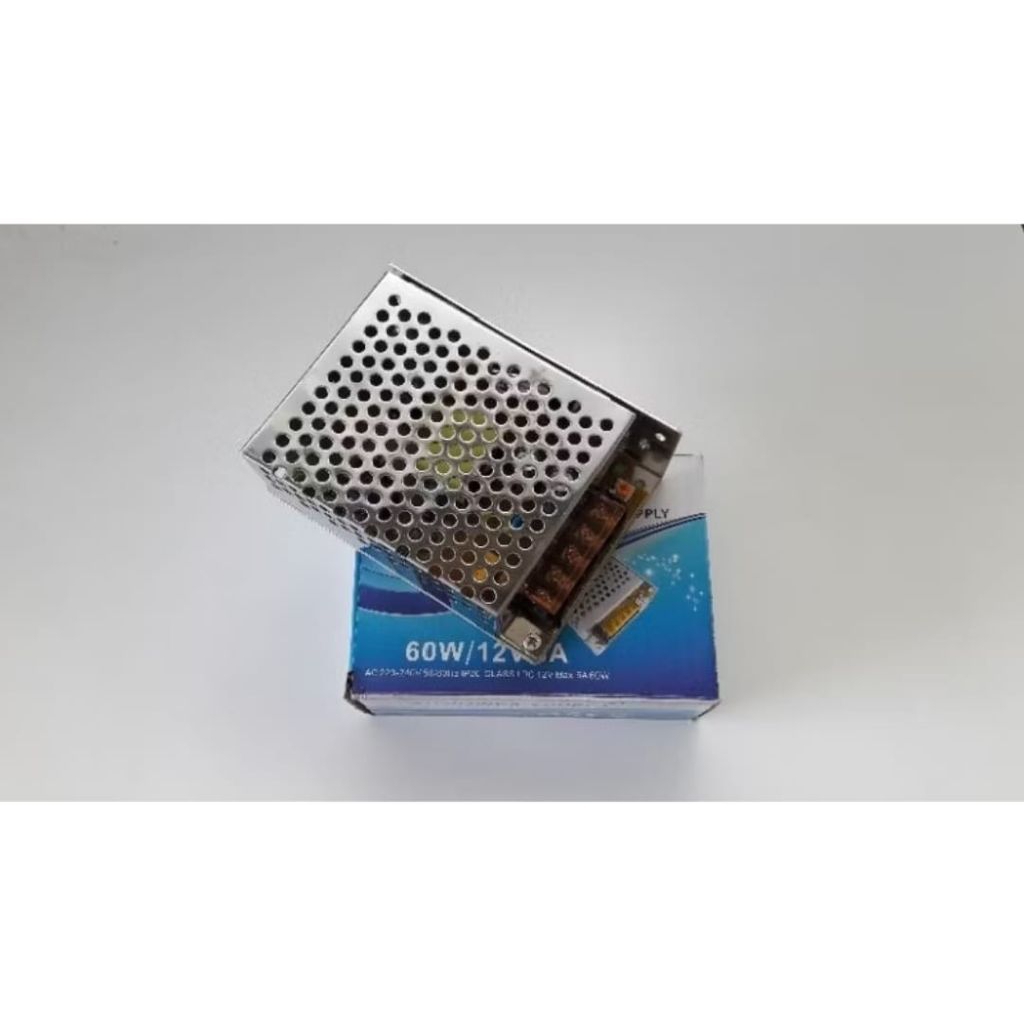 Power Supply 5Ampere 12v / Adaptor 5Ampere 12v / Trafo 5Ampere 12V