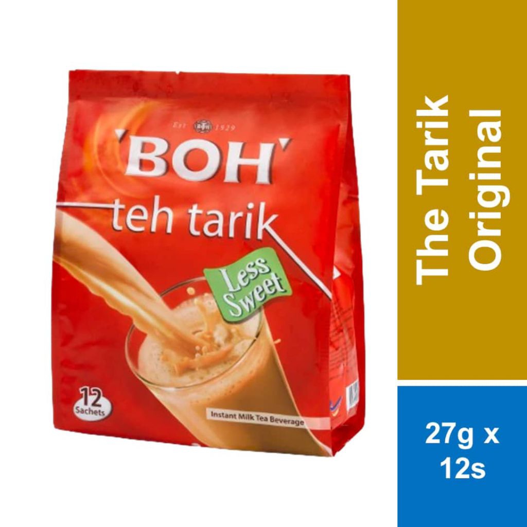 

Boh Teh Tarik Original Less Sugar 12's
