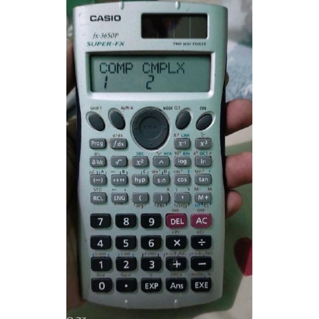 

kalkulator casio fx3650p