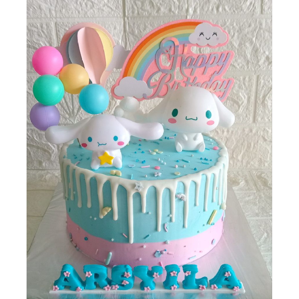 

Cake Ultah Cinnamoroll
