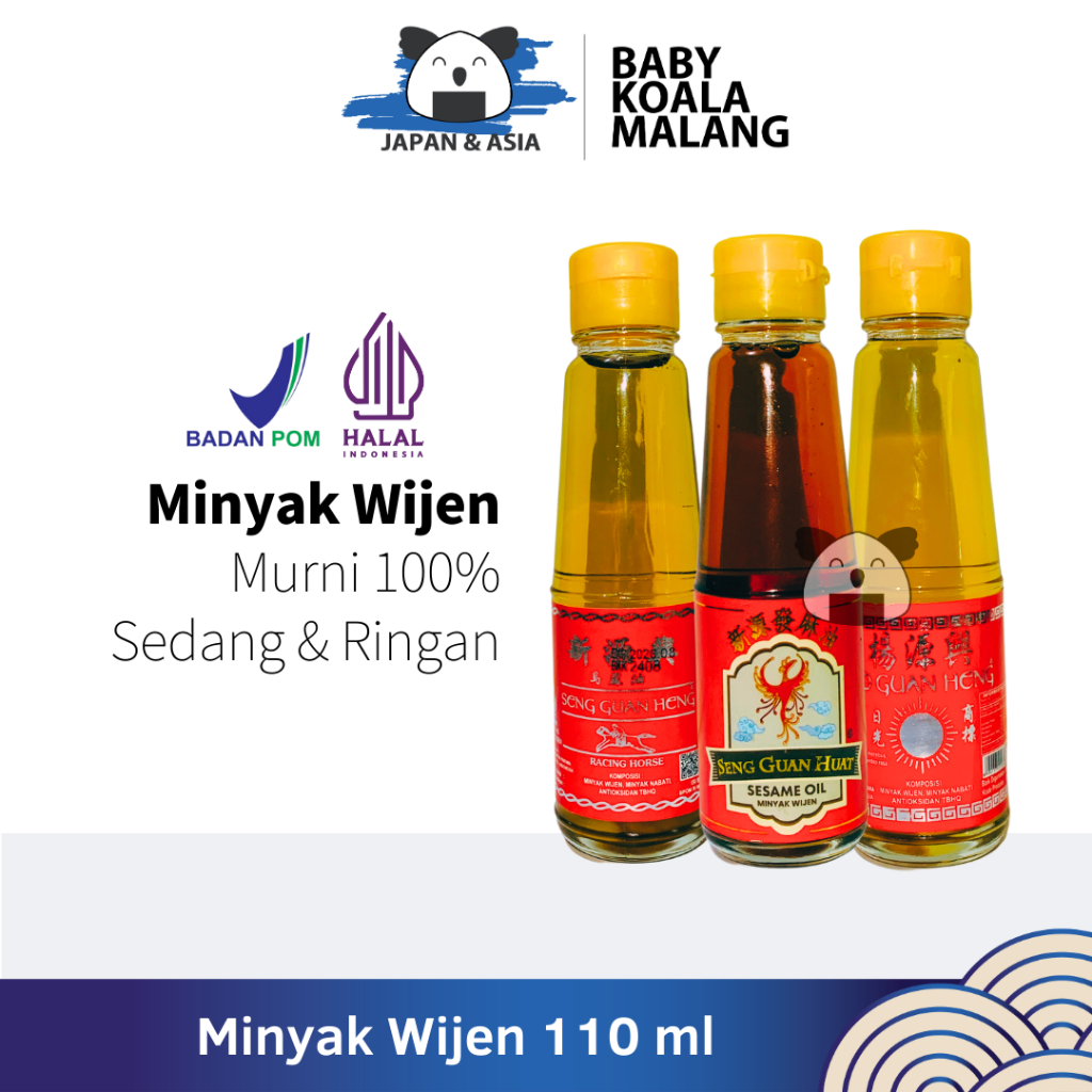 

MATAHARI KUDA POENIX Minyak Wijen Sesame Oil 110 g Halal │ All Grade -BKM