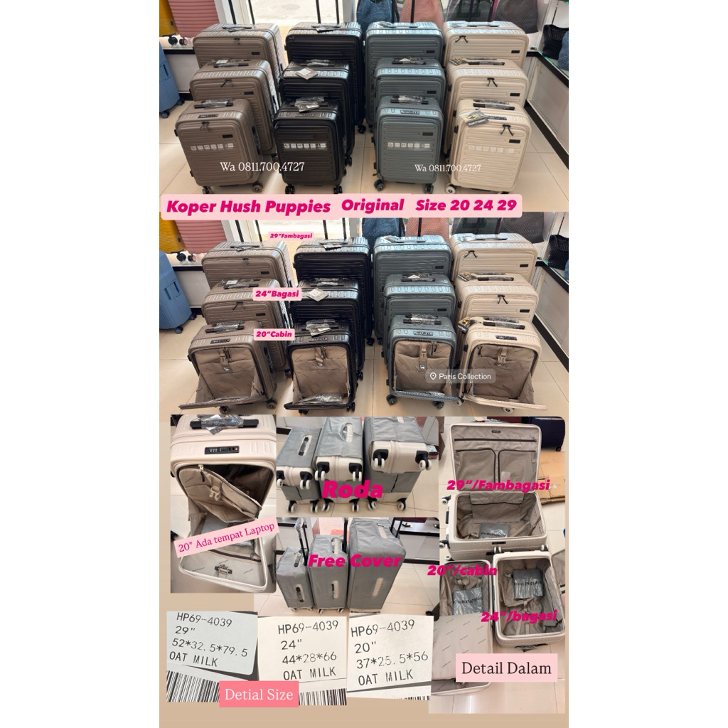 koper Hush Puppies 69-4039 original